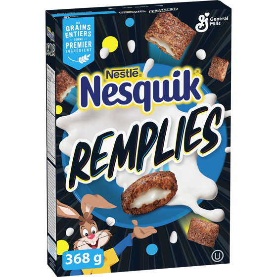 Nestlé Céréales de Petit-Déjeuner au Chocolat , Crème à la Vanille, Grains Entiers 368 g, 1,57 $/100g