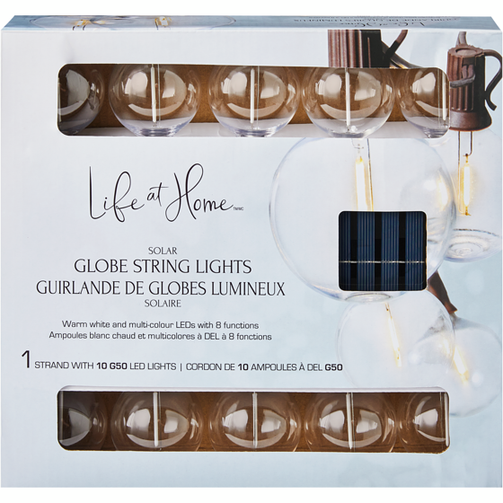 null Solar Globe String Lights 10 Count 1 ea, $29.00/1ea