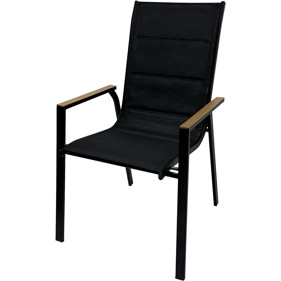Langue Stack Chair Norr11 Black Ecru | black | Ecru | NORR11