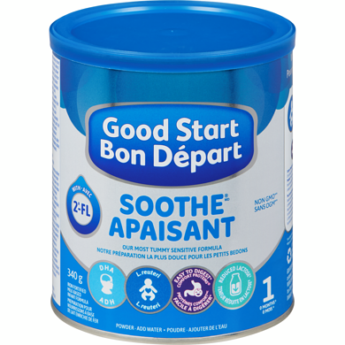 Nestlé Soothe Iron Fortified Milk-Based Infant Formula Powder 0 Months+ 340 g, $7.94/100g $3.60/1lb