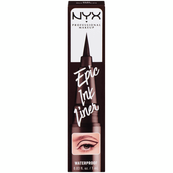 Nyx Epic Ink Liner Eyeliner Waterproof Eil04 Milk Chocolate 1 ea, $13.99/1ea