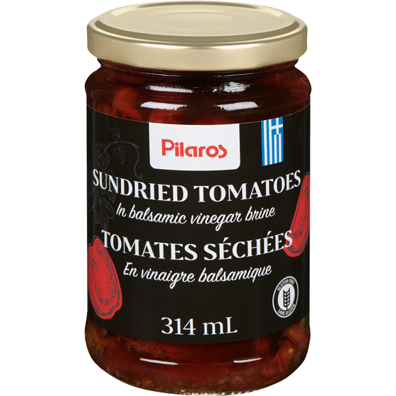 Pilaros Sundried Tomatoes In Balsamic Vinegar Brine 314 ml, $1.37/100ml