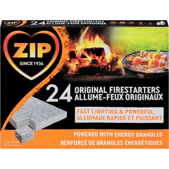 Zip Original Firestarters 24 ea, $0.25/1ea