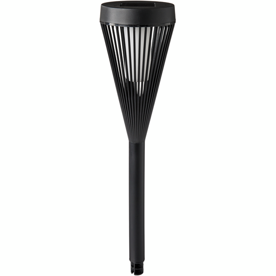 Life at Home Ribbed Solar Stake Light 1 ea, $8.00/1ea