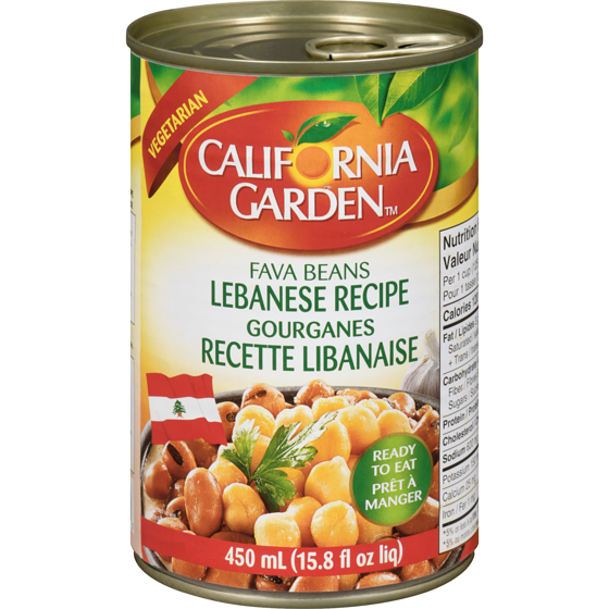 California Garden Fava Beans Lebanese Recipe 450 g, $0.44/100g