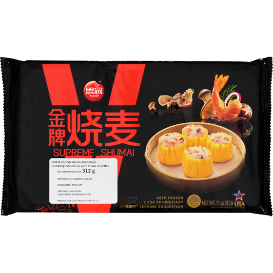 Synear Pork & Shrimp Shumai Dumplings 312 g, $3.20/100g