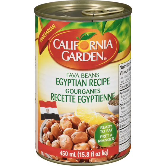 California Garden Fava Beans Egyptian Recipe 454 g, $0.44/100g