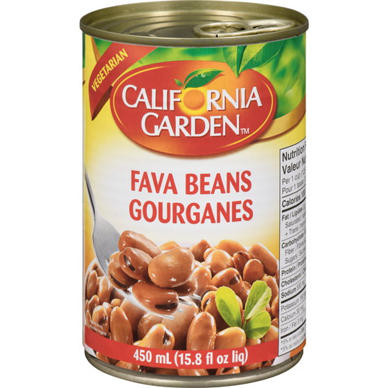 California Garden Fava Beans 450 g, $0.44/100g