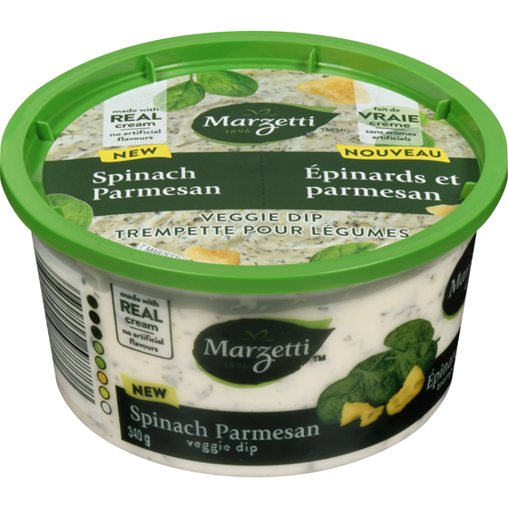 Marzetti Spinach Parmesan Veggie Dip 340 g, $1.76/100g