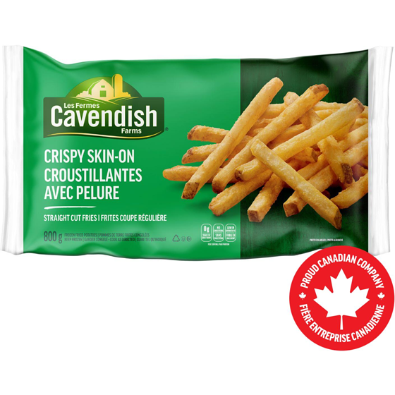CAVENDISH FARMS Classic Crispy Skin-On Fries 800 g, $0.25/100g