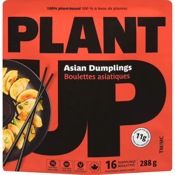 Plant UP Boulettes asiatiques 288 g, 3,99 $/100g