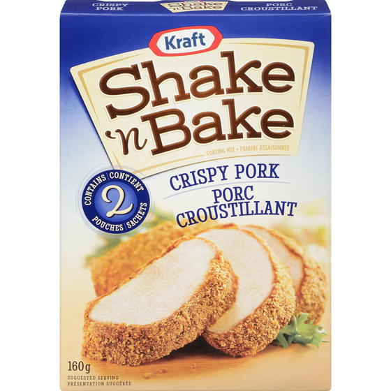Kraft Panure assaisonnée porc croustillant 160 g, 3,12 $/100g