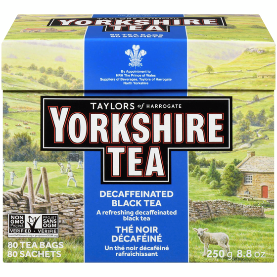Yorkshire Tea Decaffeinated Black Tea 250 g, $3.40/100g