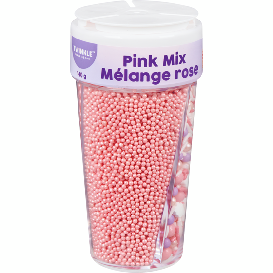 Twinkle Baker Décor Mélange rose 140 g, 4,14 $/100g