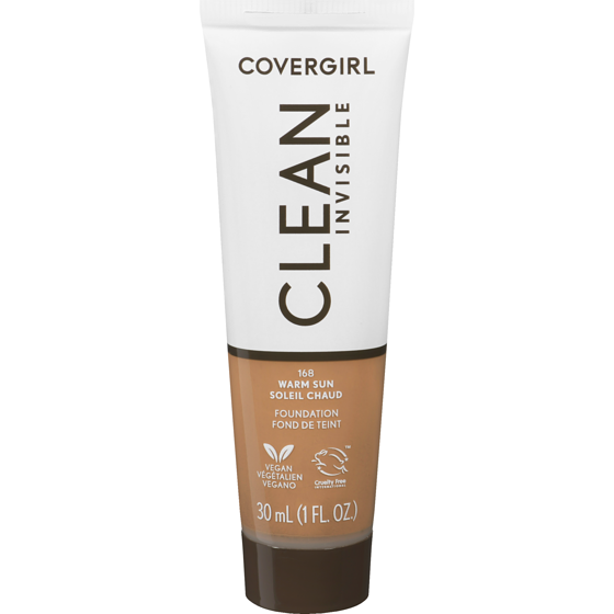 Cover Girl Clean Invisible Foundation 168 Warm Sun 30 ml, $39.97/100ml