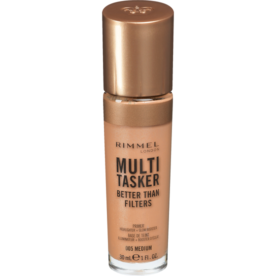 Rimmel London Multi Tasker Better Than Filters Primer Highlighter + Glow Booster 005 Medium 30 ml, $46.63/100ml
