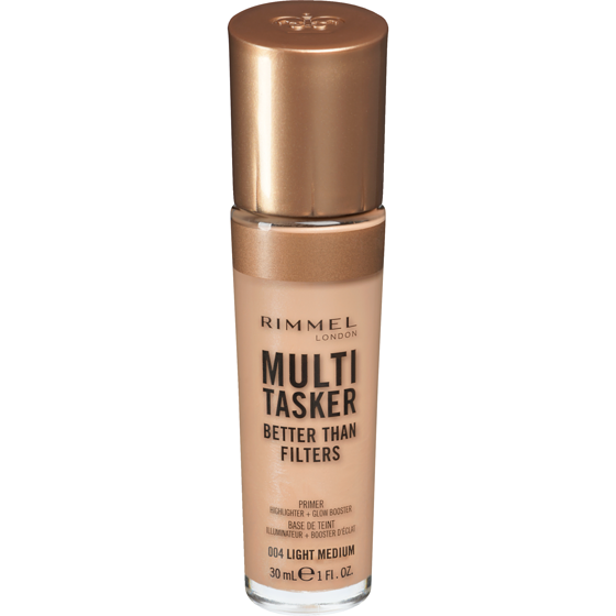 Rimmel London Multi Tasker Better Than Filters Primer Highlighter + Glow Booster 004 Light Medium 30 ml, $48.30/100ml