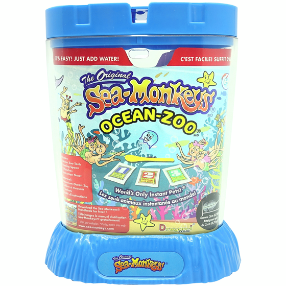SEA MONKEYS Ocean Zoo  1 ea, $17.00/1ea