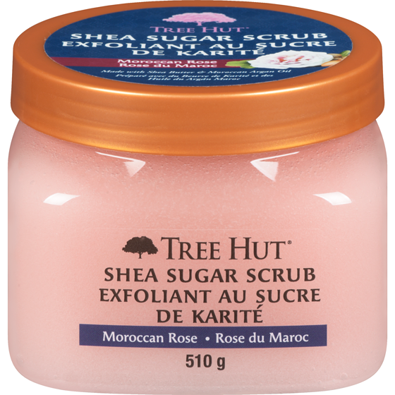 Tree Hut Exfoliant au sucre de karité rose du maroc 510 g, 3,33 $/100g
