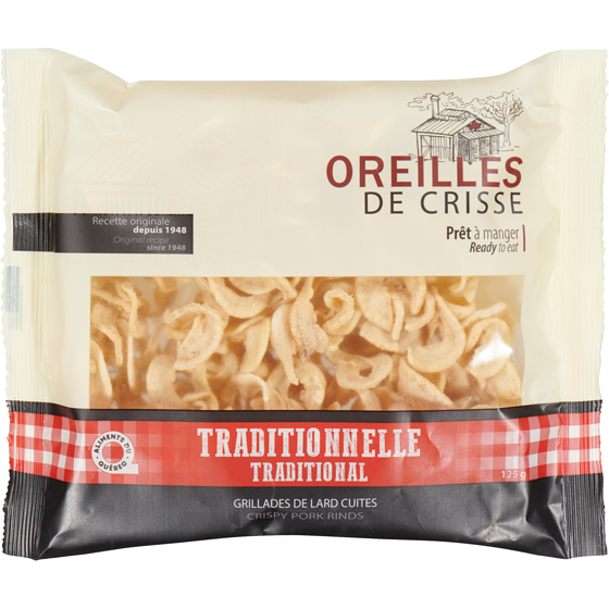 null Oreilles De Crisse Traditional 125 g, $5.60/100g