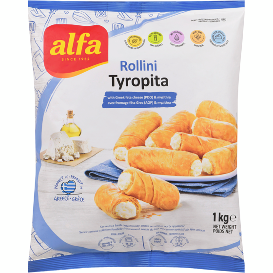 ALFA Rollini Tyropita 1 kg, $1.00/100g