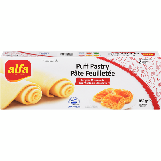 ALFA Puff Pastry 850 g, $0.80/100g