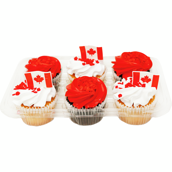 null Seasonal Cupcakes White, 6 Pack 265 g, $2.45/100g