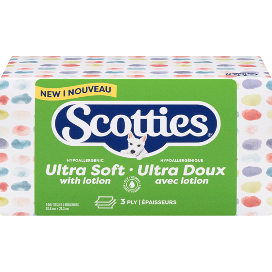 Scotties Ultra Soft Tissues 3 Ply With Lotion 1 ea, $4.49/1ea