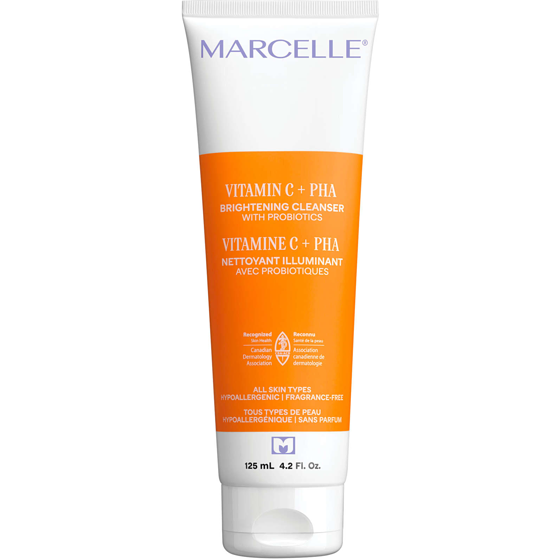 Marcelle Vitamin C + Pha Brightening CleanserWith Probiotics 175 ml, $10.85/100ml