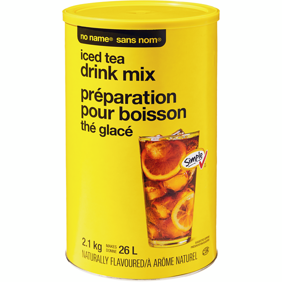 No Name Iced Tea Drink Mix 2.1 kg, $0.57/100g