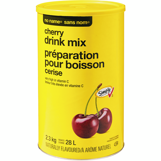 Sans Nom Préparation pour boisson à la cerise 2.3 kg, 0,52 $/100g