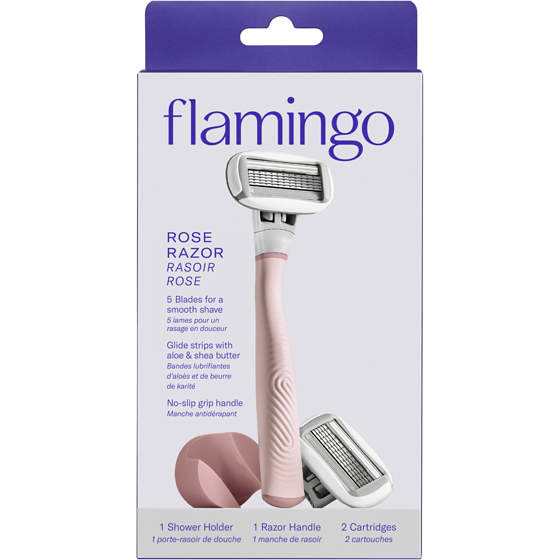 Flamingo Rasoir rose 1 ea, 15,99 $/1ch