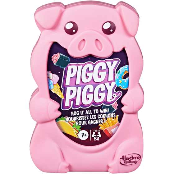 Hasbro Piggy Piggy Game, Fun Family Card Games for 2 to 6 Players, Ages 7+ 1 ea, $13.00/1ea