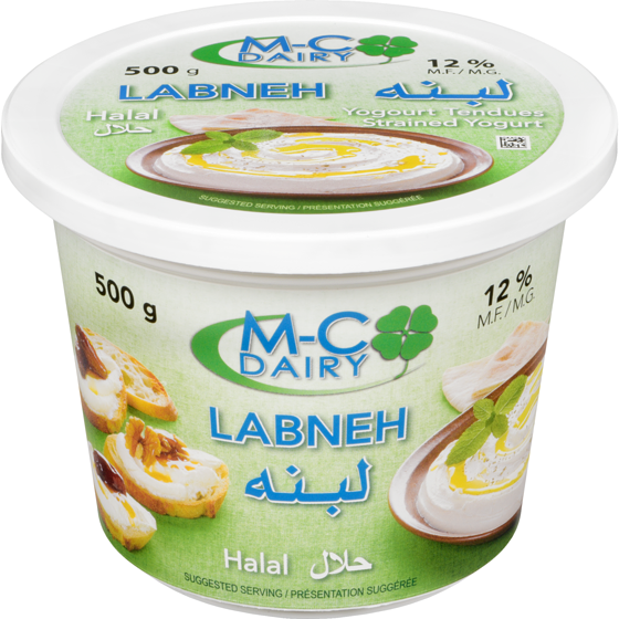 Mc Dairy Strained Yogurt Labneh 12 % M.F. 500 g, $1.40/100g