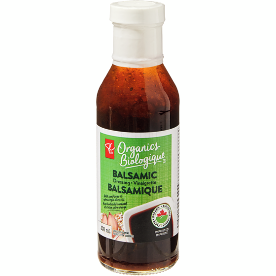 PC Biologique Vinaigrette balsamique 350 ml, 2,28 $/100ml