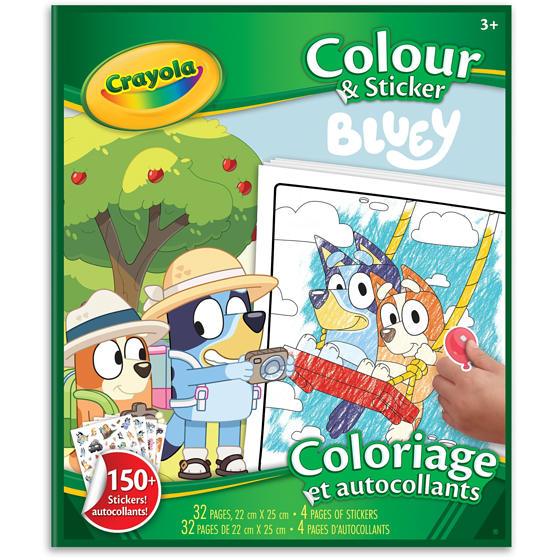Crayola Coloriage et autocollants Bluey 1 ea, 5,50 $/1ch