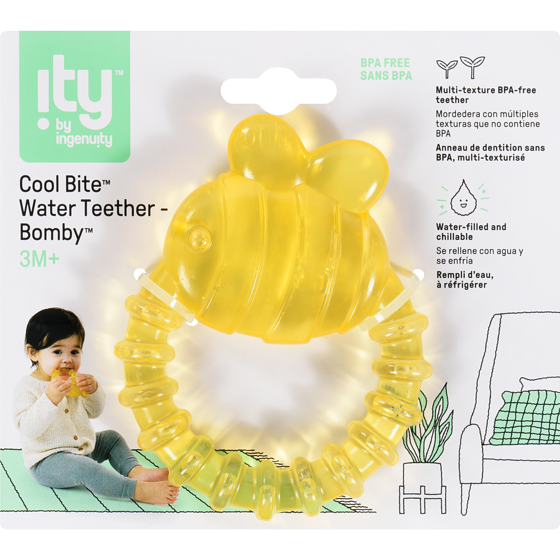 INGENUITY Cool bite water teether bomby 3m+ 1 ea, 4,49 $/1ch