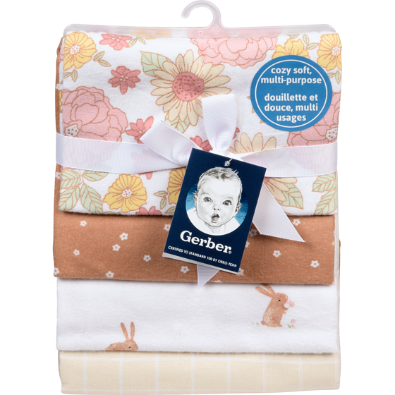 Gerber Flannel Blankets 1 ea, $21.99/1ea