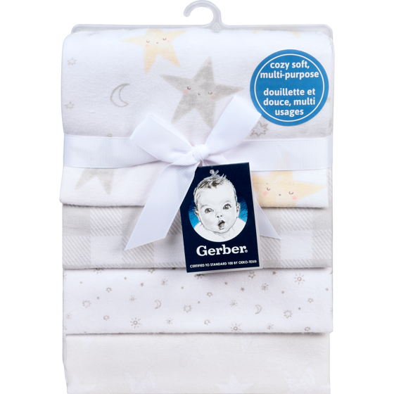 Gerber Flannel Blankets 1 ea, $21.99/1ea