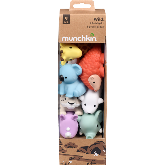 Munchkin Wild™ 8 Bath Squirts 8 ea, $1.87/1ea