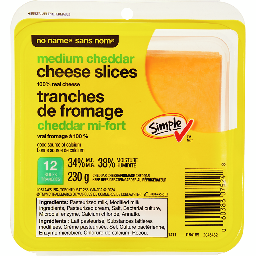 NEC - Cheese No Name Old Cheddar Cheese - 700 g | Dominion Stores of