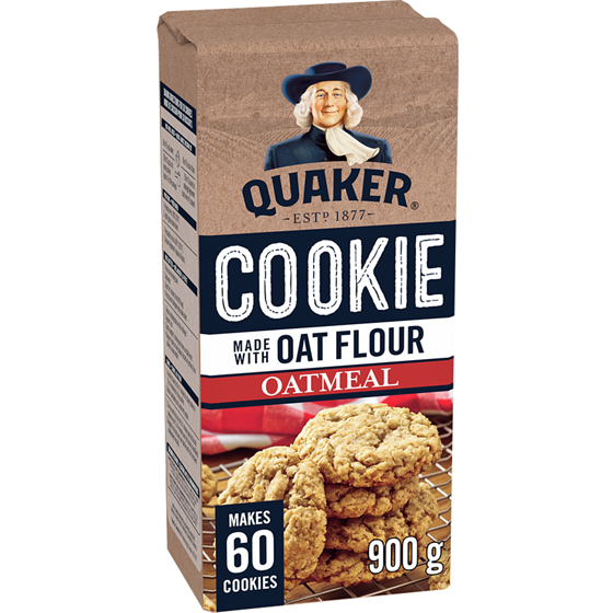 Quaker Muffin Oat Flour Oatmeal Cookie Mix 900 g, $0.72/100g