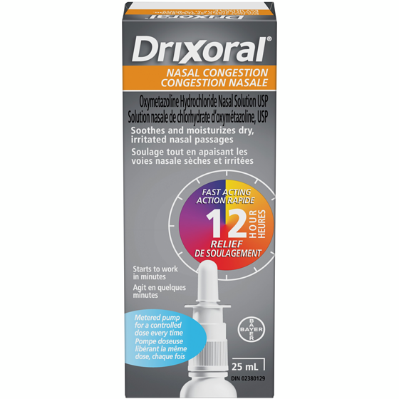 Drixoral Nasal Congestion 25 ml, $41.96/100ml