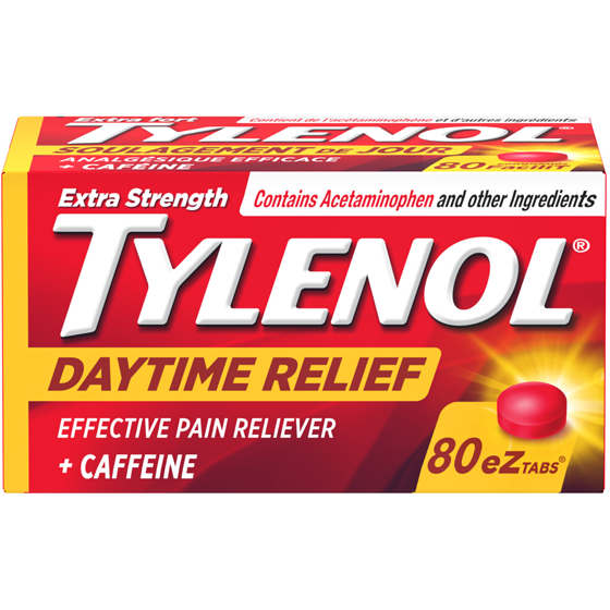 Tylenol Daytime Relief 80 ea, $0.17/1ea