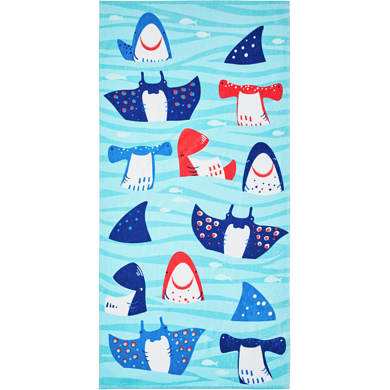 Everyday Essentials Beach Towel - Sharks 1 ea, $12.00/1ea