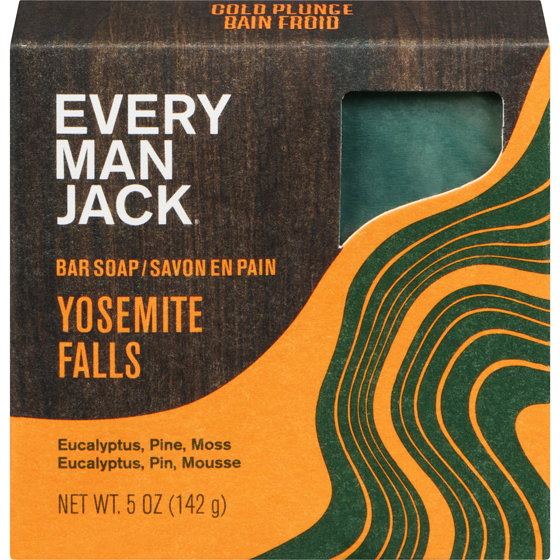 Every Man Jack Bar Soap, Yosemite Falls 142 g, $5.98/100g