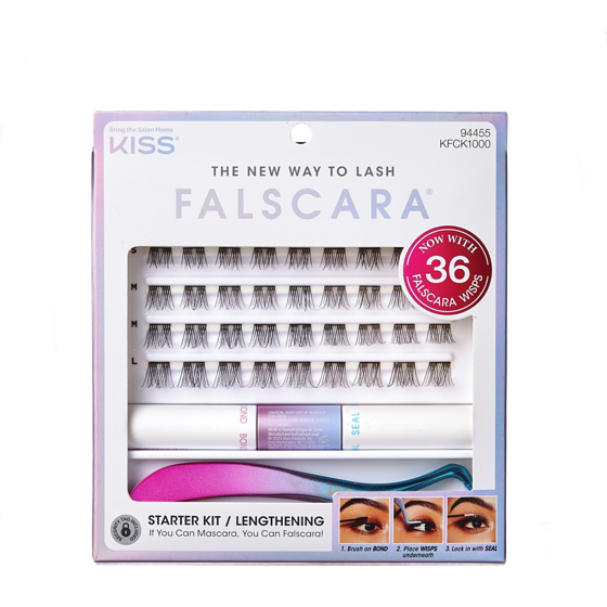 Kiss Falscara Eyelash - Starter Kit 1 ea, $31.99/1ea
