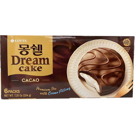 Lotte MONCHER Dream Cake Cacao 204 g, $2.35/100g