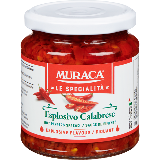 Muraca Hot Peppers Spread Explosive Flavour 314 ml, $1.91/100ml