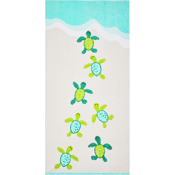 Everyday Essentials Serviette de plage – tortues de mer 1 ea, 10,00 $/1ch